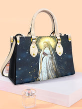 Sac à bandoulière Faith Virgin Mary en cuir pour femme